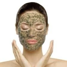 Peeling de algas rostro completo